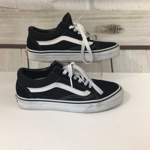 VANS Black Suede Shoe